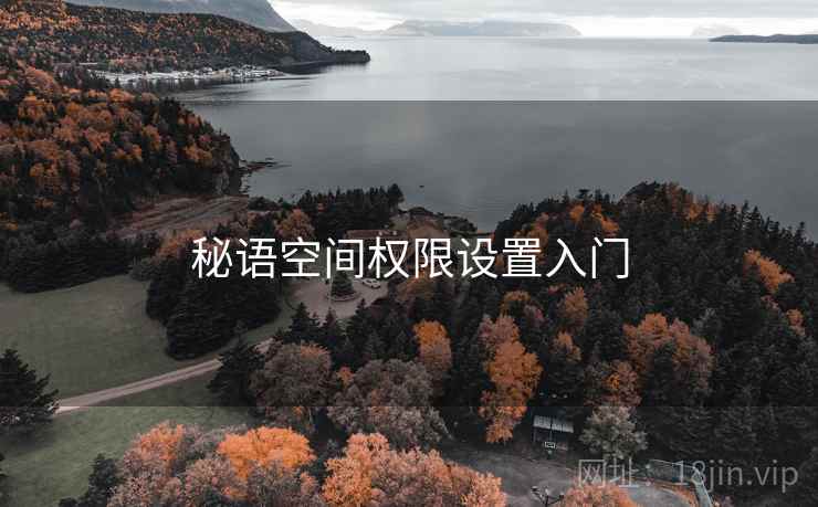 秘语空间权限设置入门