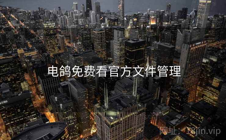 电鸽免费看官方文件管理
