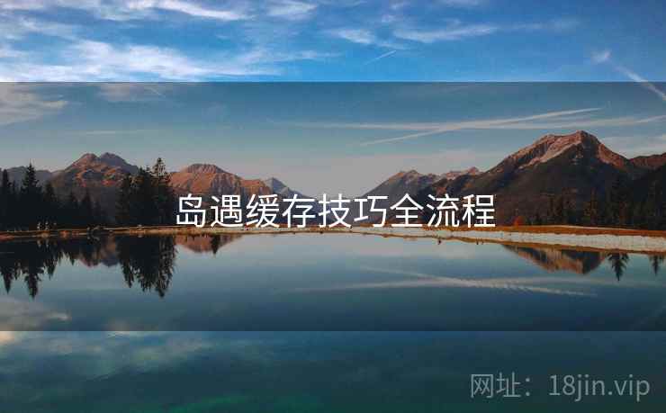岛遇缓存技巧全流程